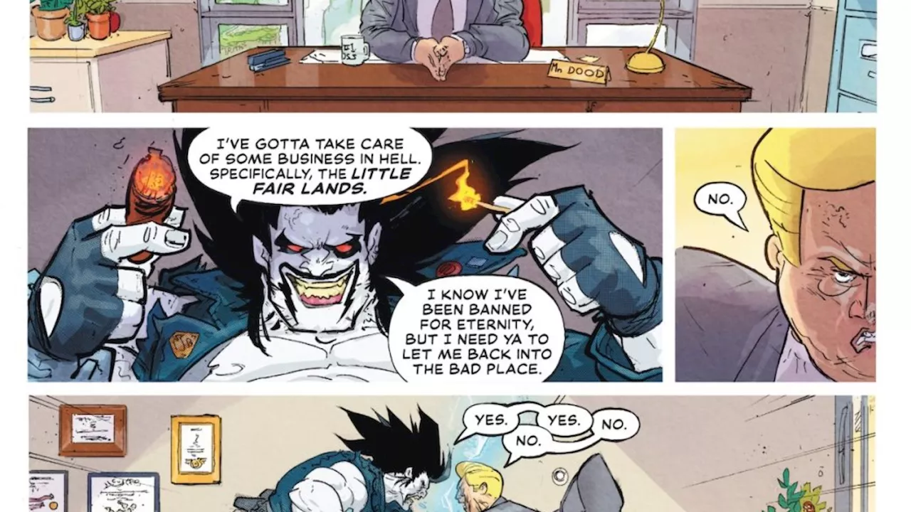 DC Comics' Lobo #6: A Gory Descent into Dental Horror