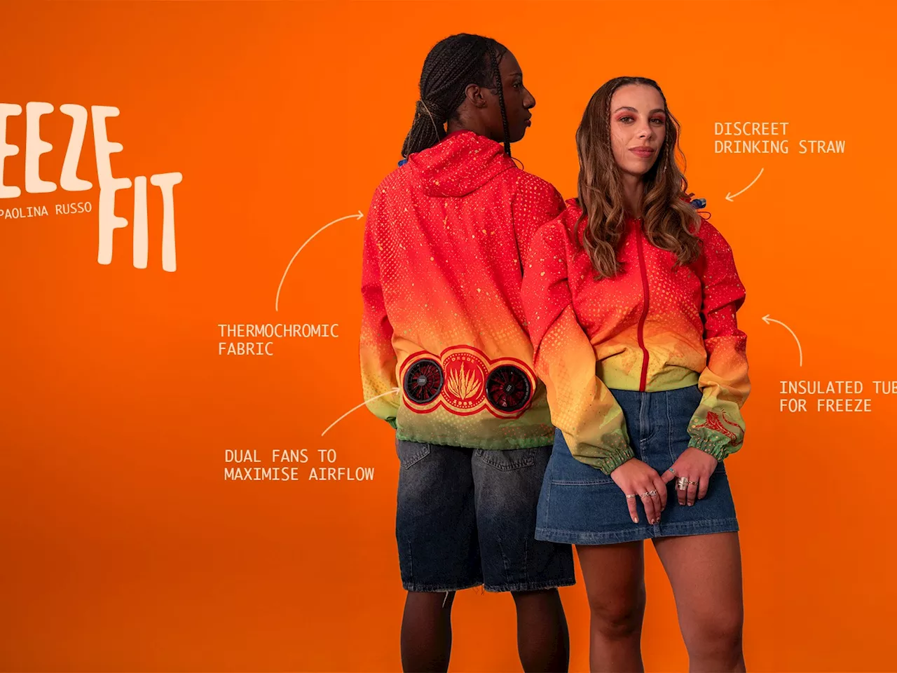 Fashion Meets Frost: Desperados and Paolina Russo Unveil the Slush-Powered Freeze-Fit Jacket