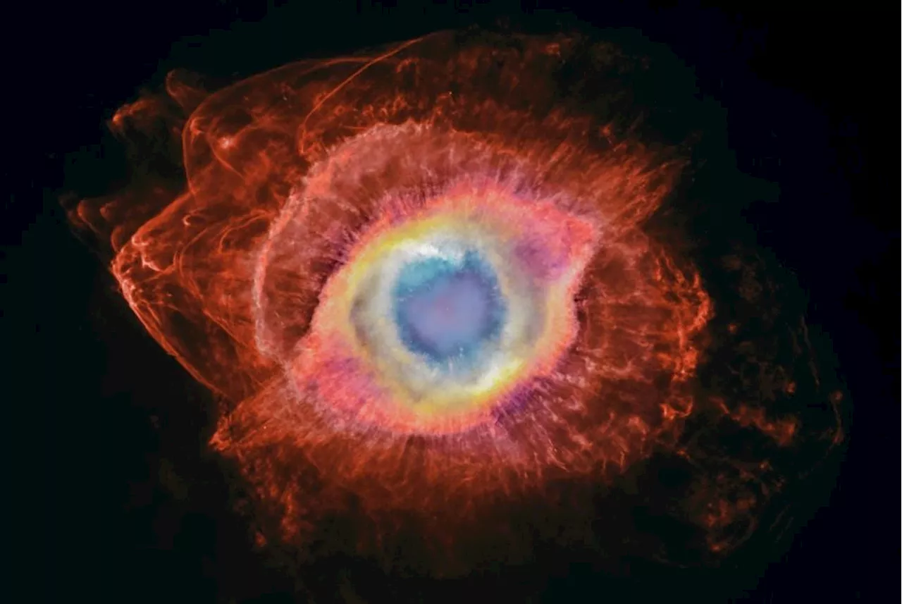 MOTHRA Telescope Finds 22 Bow Shocks in the Helix Nebula's Recycling Process