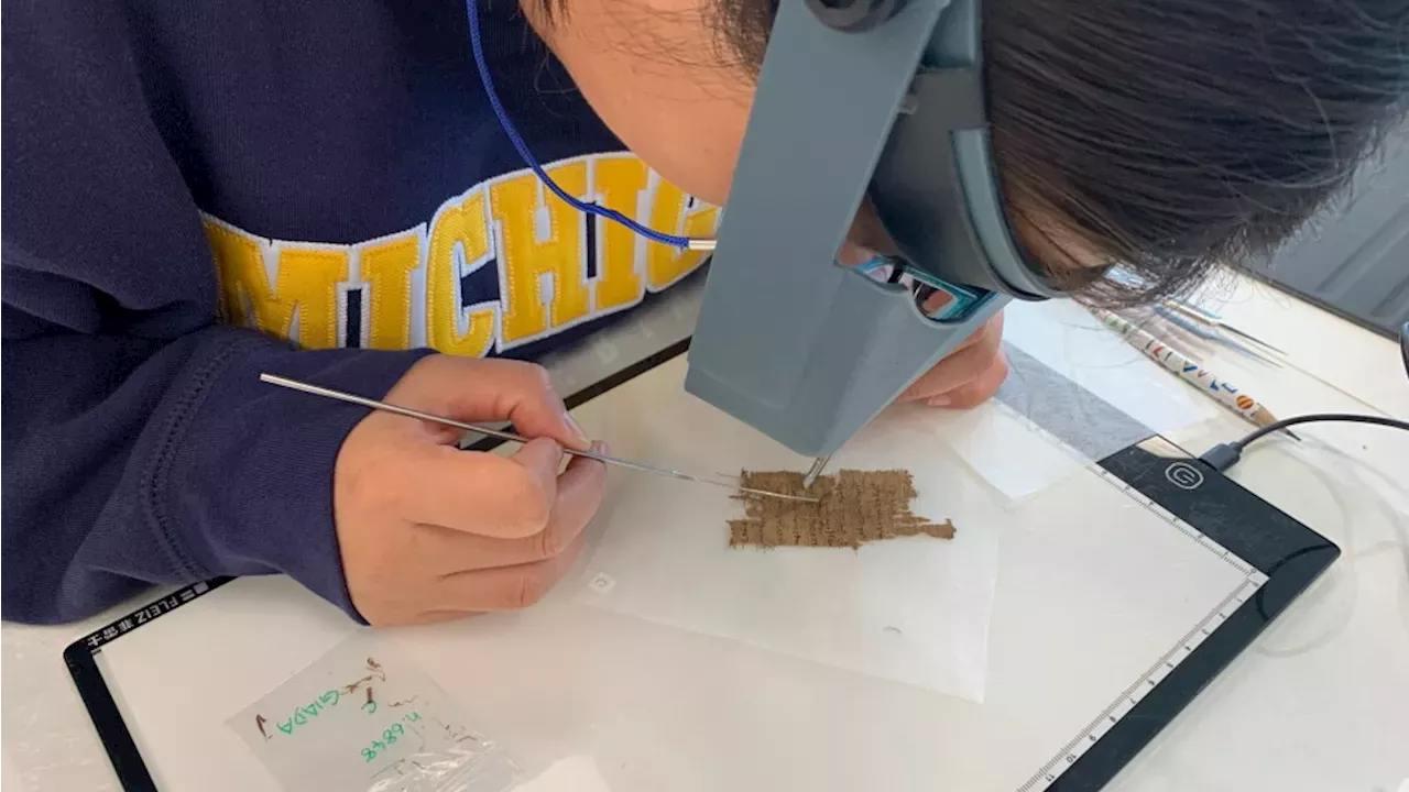 The Race to Save Ancient History: Inside Michigan’s Papyrus Seminar