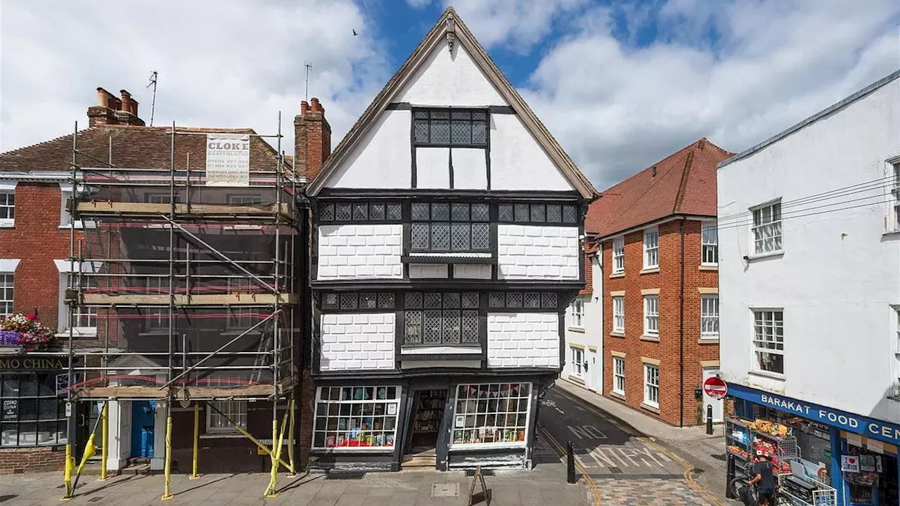 Canterbury's Most Photographed Lean: The Crooked House Hits the Market