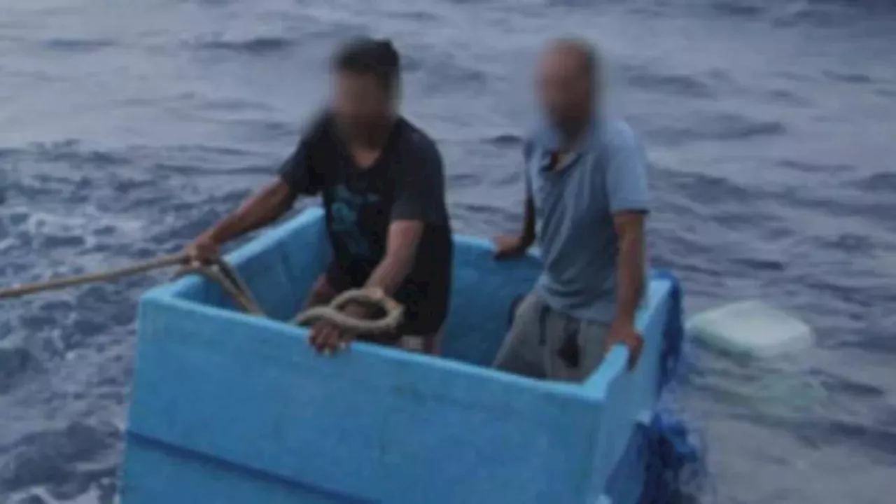 Survival in a Cool Box: Mexican Navy Rescues Two Fishermen Adrift in Pacific