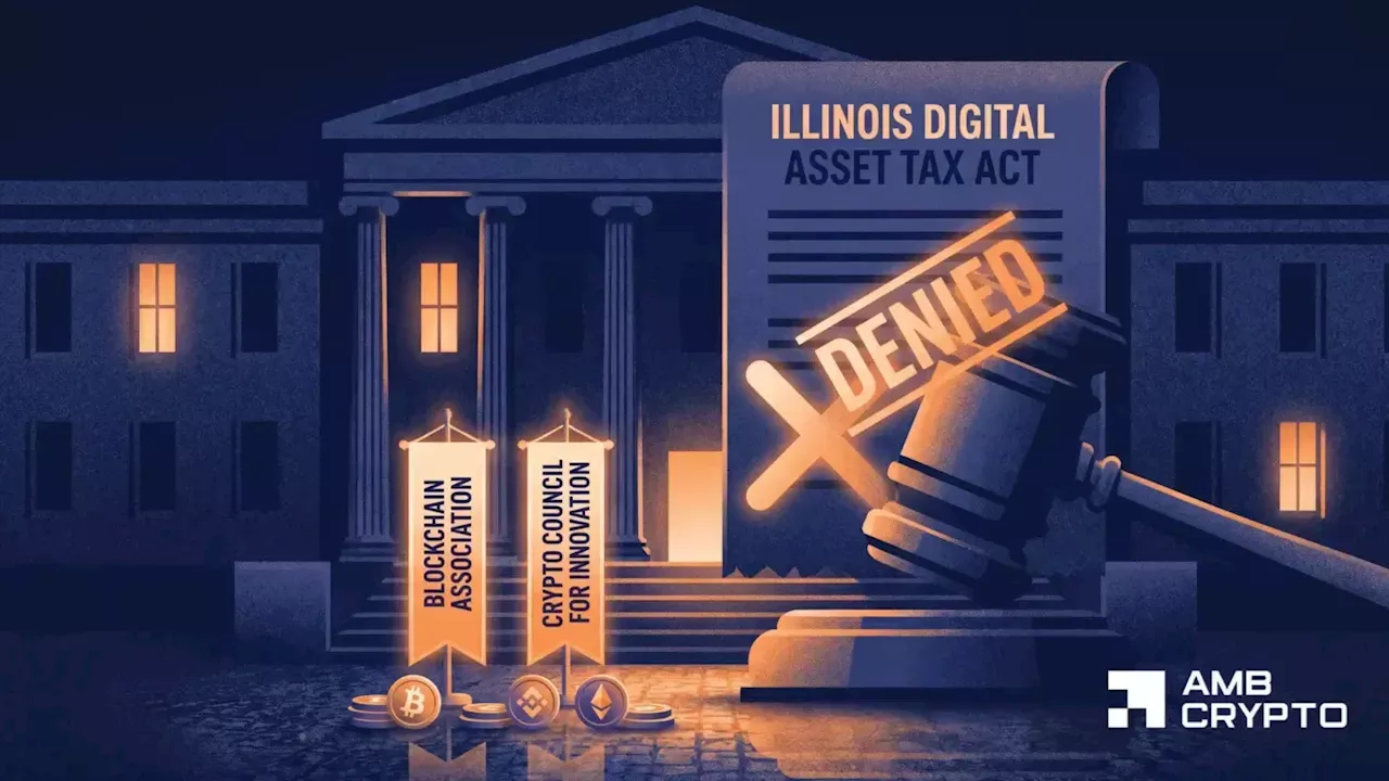 Crypto Giants Sue Illinois Over 'Discriminatory' Digital Asset Tax