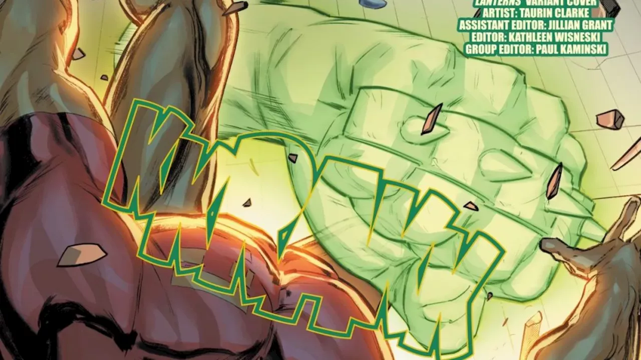 Cosmic Rings and Condiment Wars: Inside Green Lantern #38