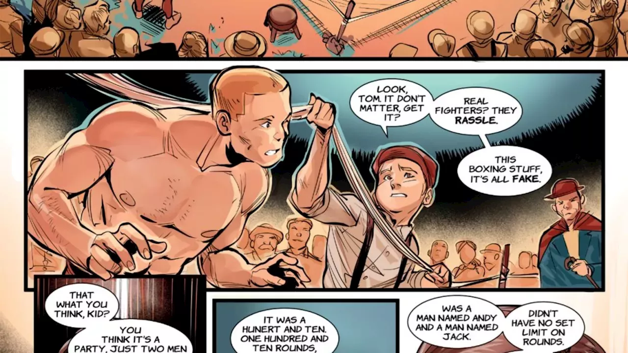Boxing's Brutal Past Returns: Dark Horse Comics Launches The Ring #3
