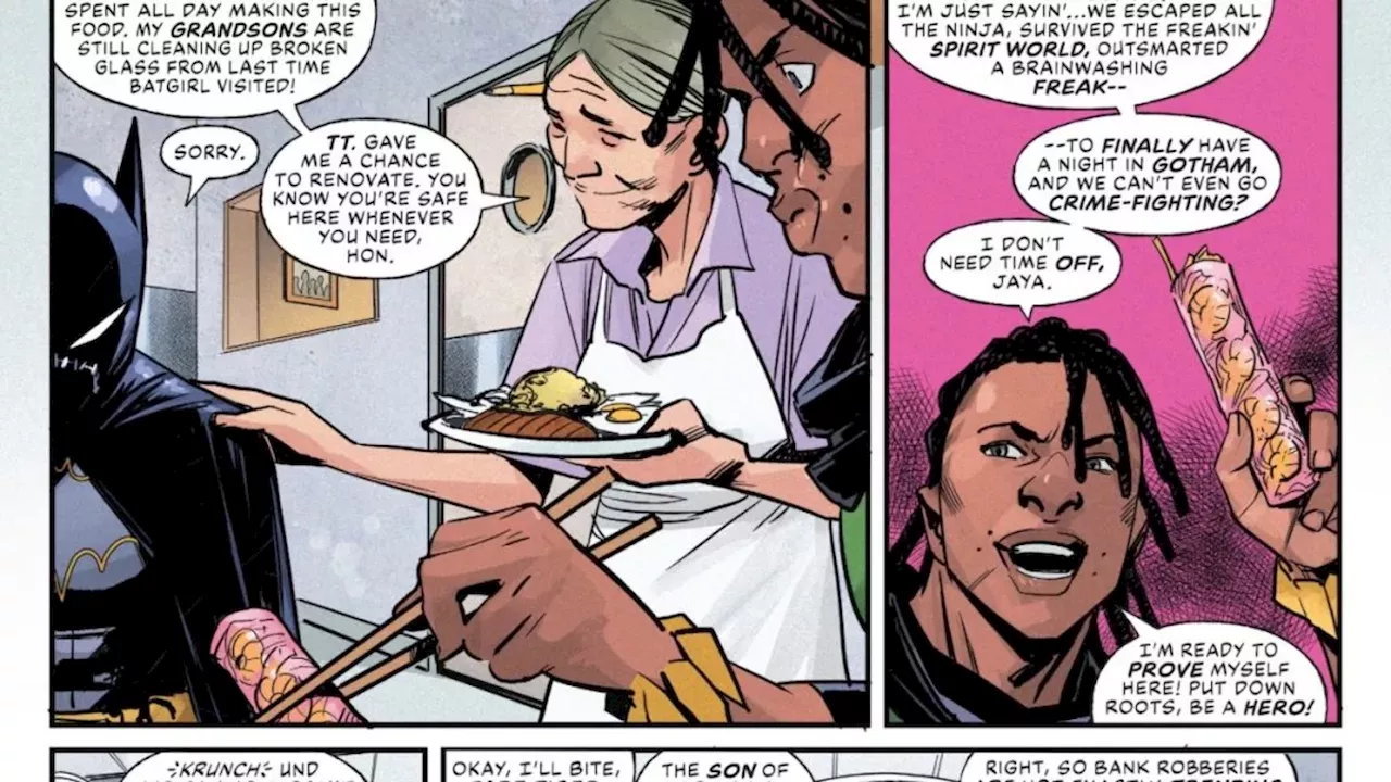Cassandra Cain's Noodle Shop Nightmare: Gotham Faces Botanical Horror