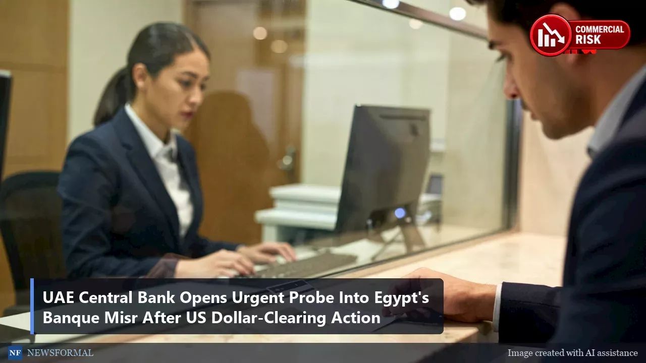 UAE Launches Forensic Audit of Banque Misr Amid U.S. Dollar Clearing Threat