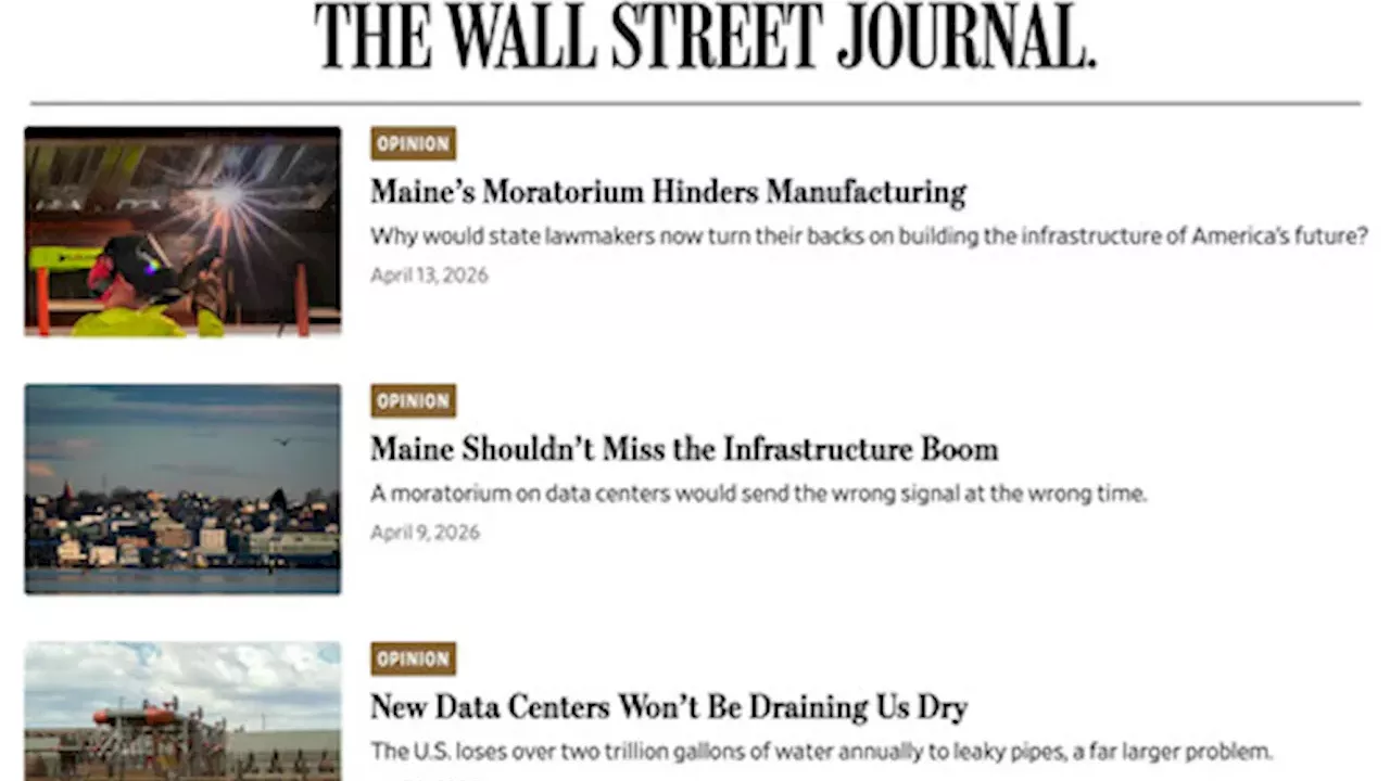 WSJ's Data Center Blitz: An Editorial Shift Toward AI Infrastructure