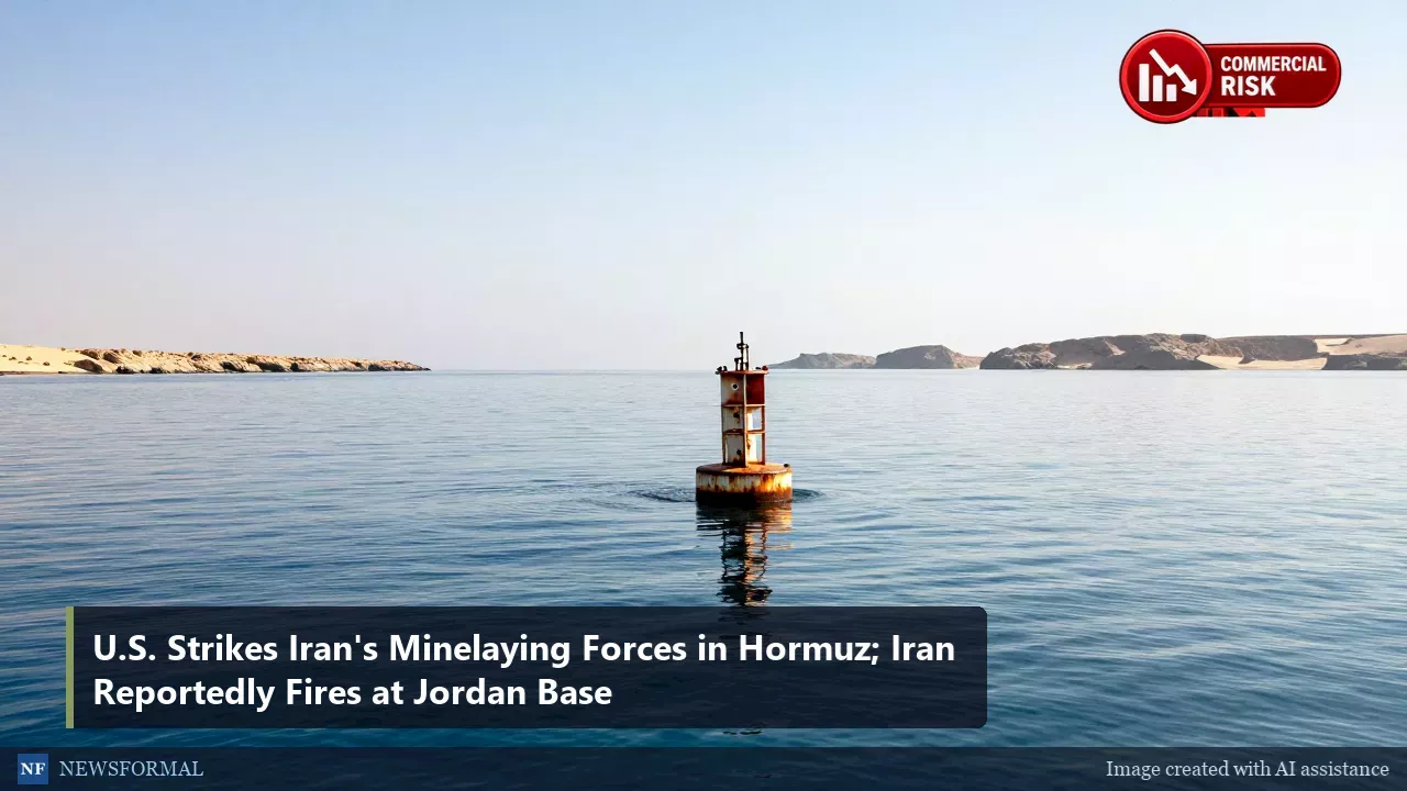 Hormuz Flashpoint: U.S. Strikes Larak Island as Iran Targets Jordan