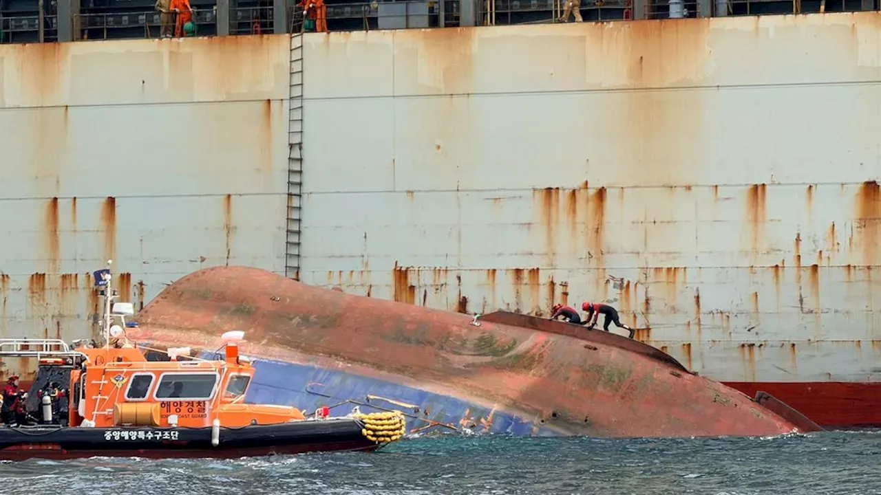 Tragedy Near Busan: Search Intensifies for Six Missing Crew of TNS Catcher