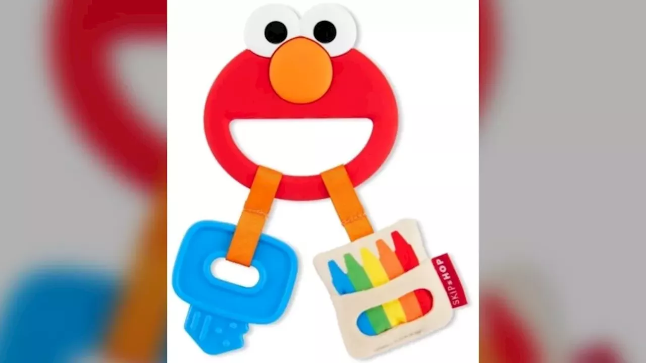 Choking Hazard: Skip Hop Recalls Sesame Street Elmo Teether in Canada