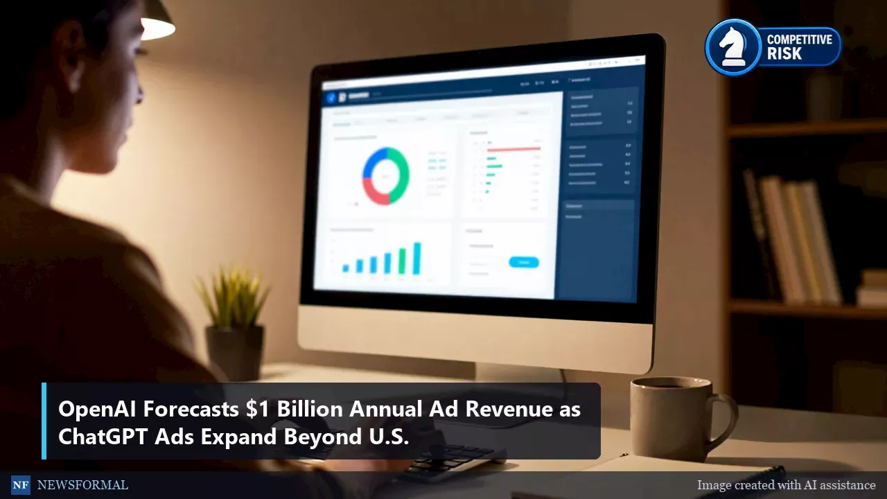 OpenAI Chases $1 Billion Ad Milestone to Fuel IPO Ambitions
