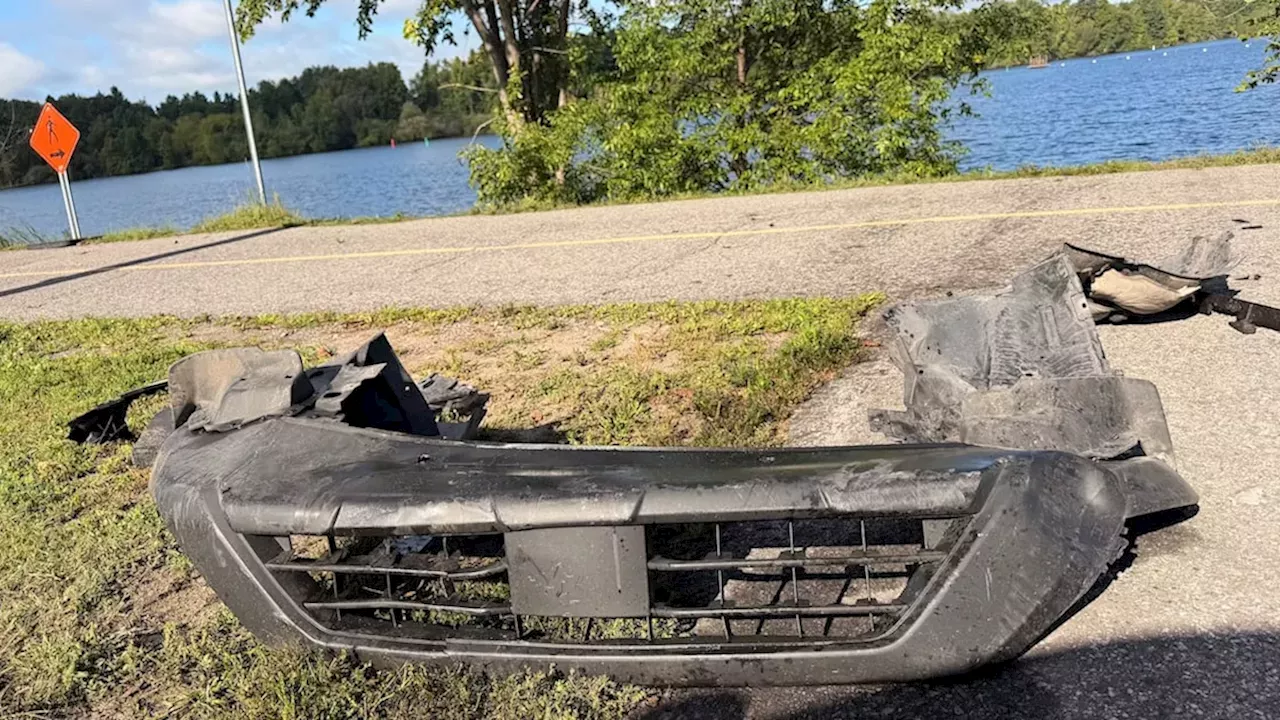 Ottawa High-Speed Crash: Car Plunges into Rideau River at Walkley and Riverside