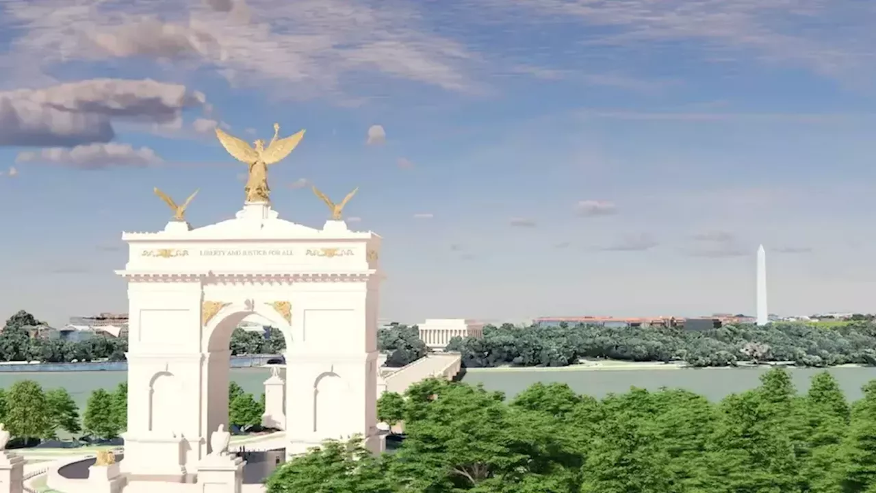 Trump's White and Gold Arch: A Monument or a Legal Misstep?