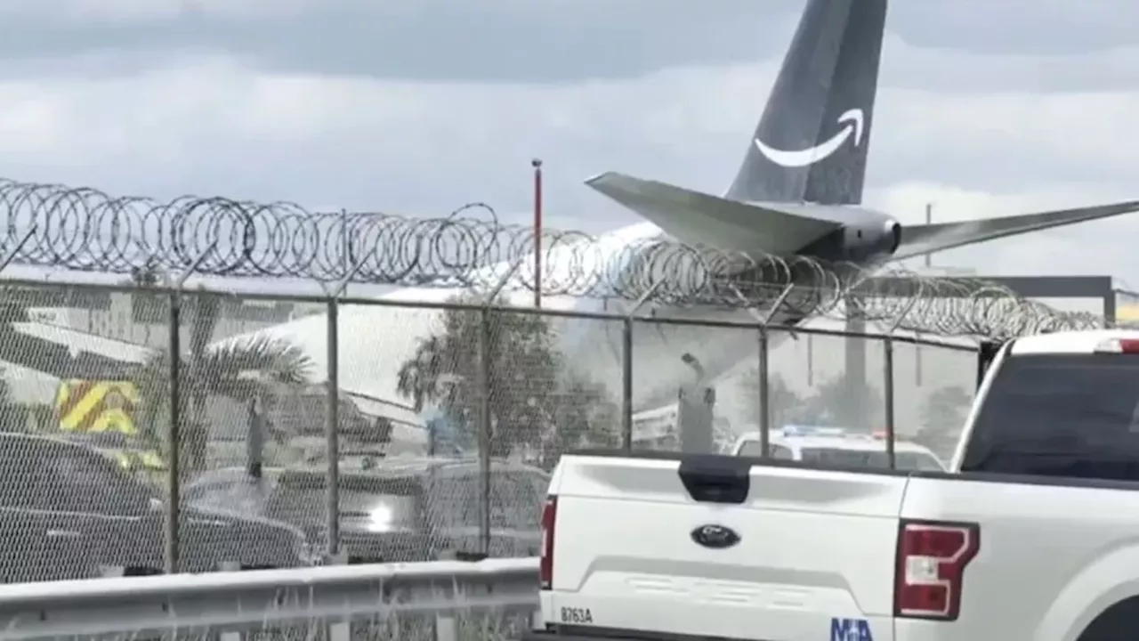 Miami Airport Tragedy: 5 Dead as Amazon Air Boeing 767 Overruns Runway