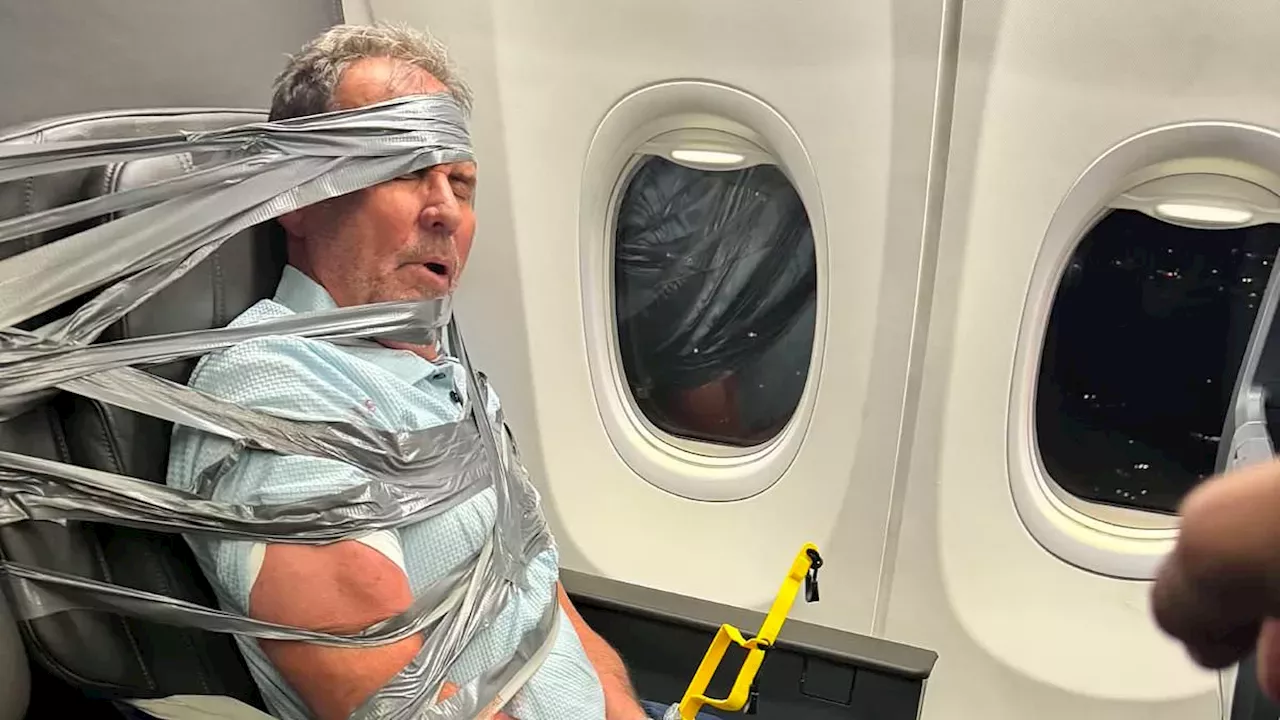 First-Class Chaos: Arizona Man Duct-Taped After Racist Tirade on American Airlines Flight