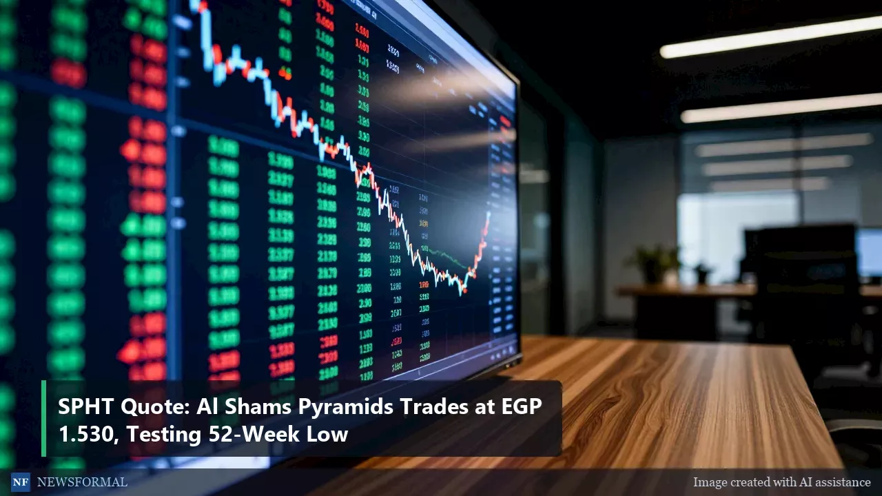 SPHT Hits 52-Week Low: What the EGP 1.530 Drop Means for Al Shams Pyramids