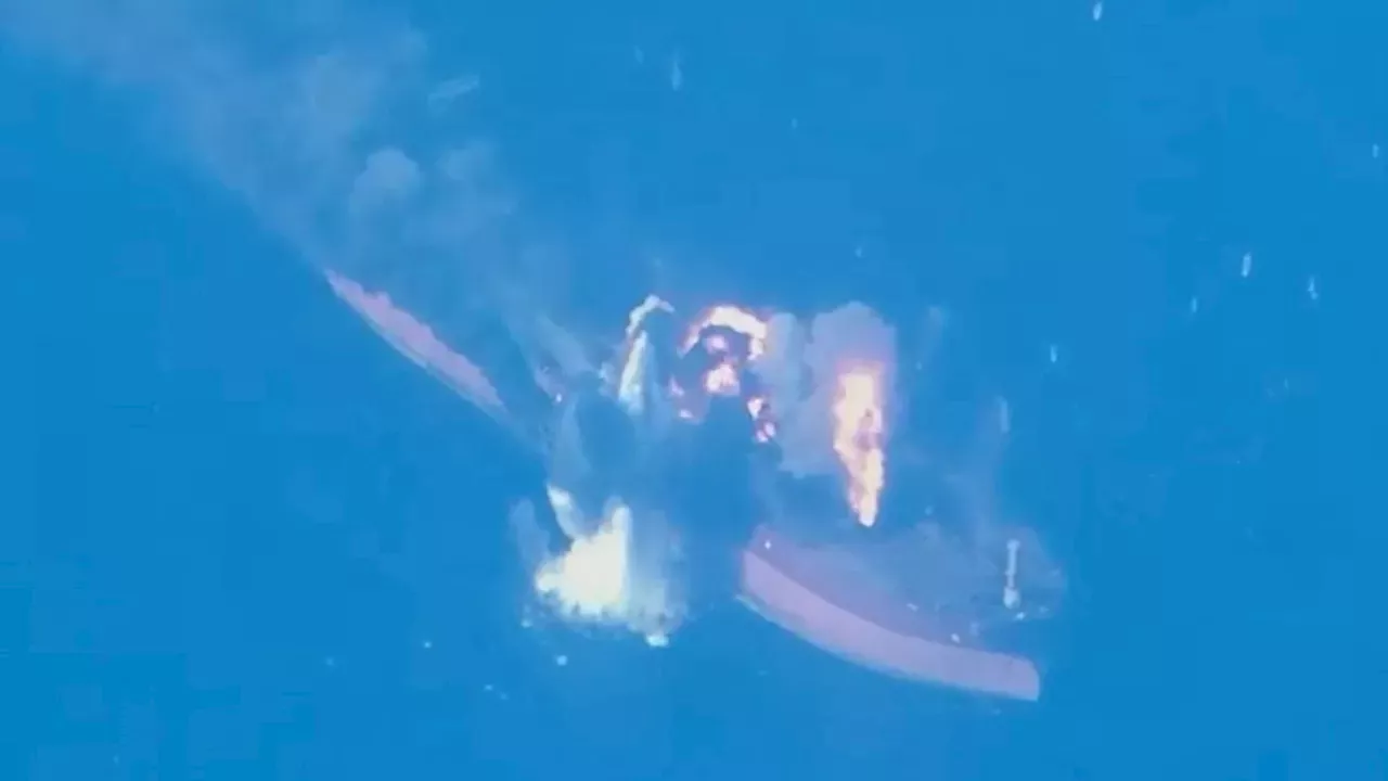 US Strikes Cripple Iranian Oil Fleet Following Missile Attacks on Navy Warships