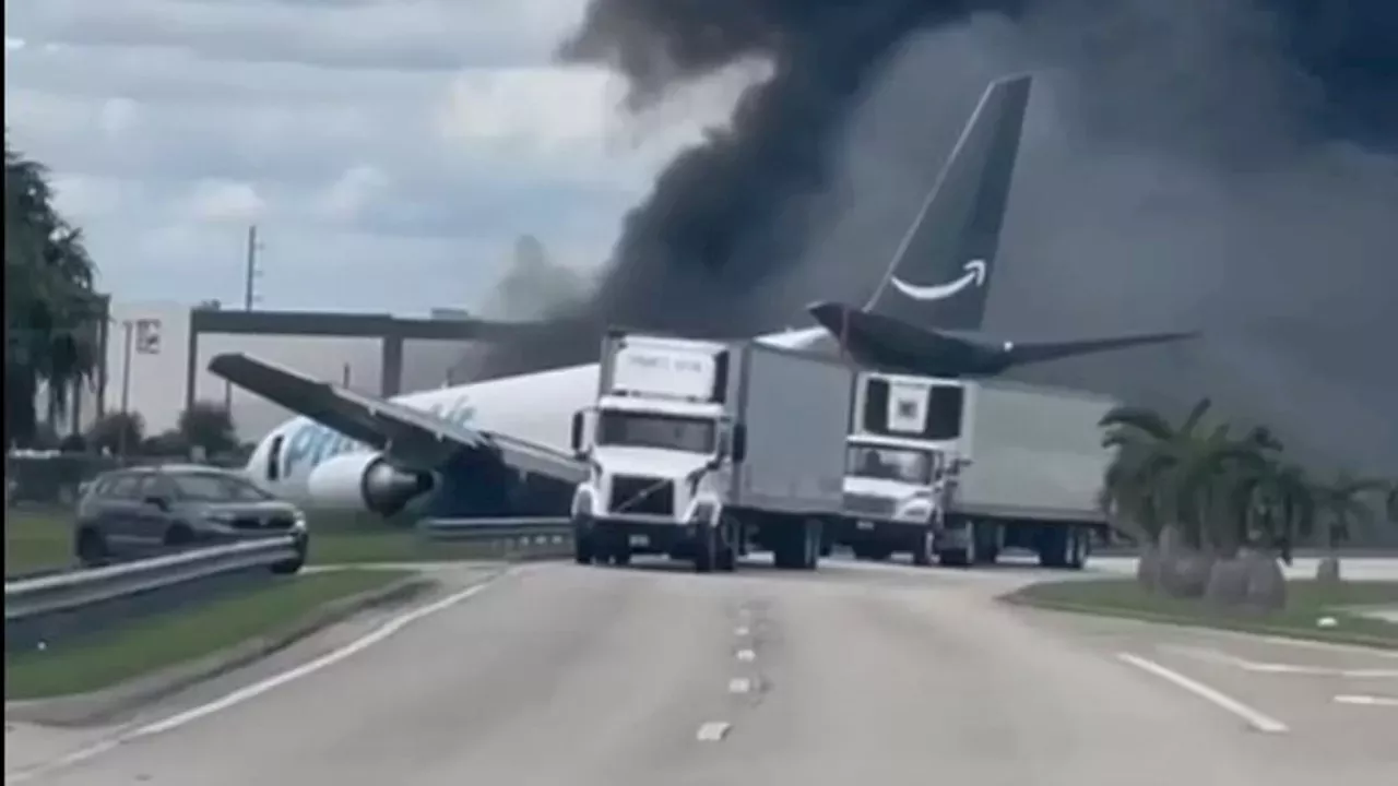 Amazon Cargo Plane Crash Shuts Down Miami International Airport