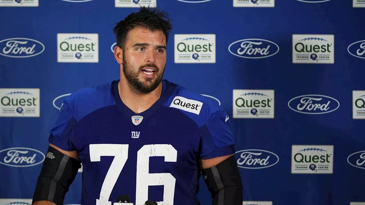 Giants Secure Offensive Line Stability with $22 Million Runyan Extension
