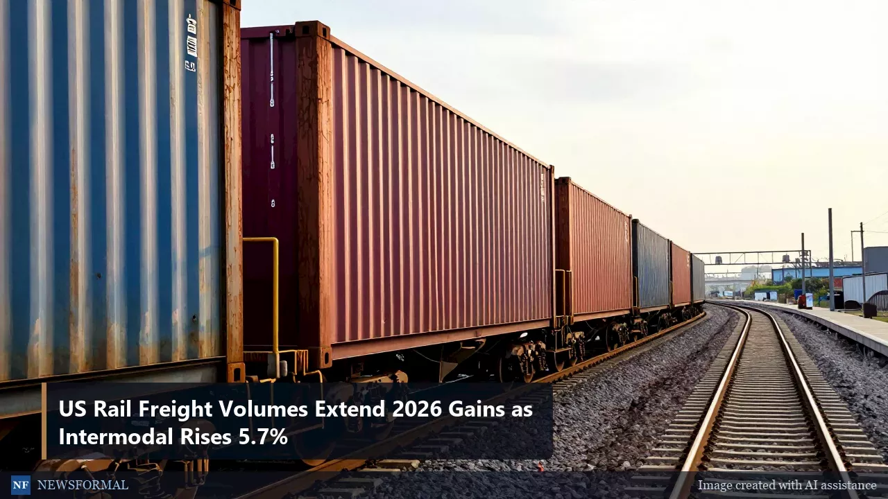 The Great Rail Divergence: Intermodal Surges While Industrial Carloads Stall