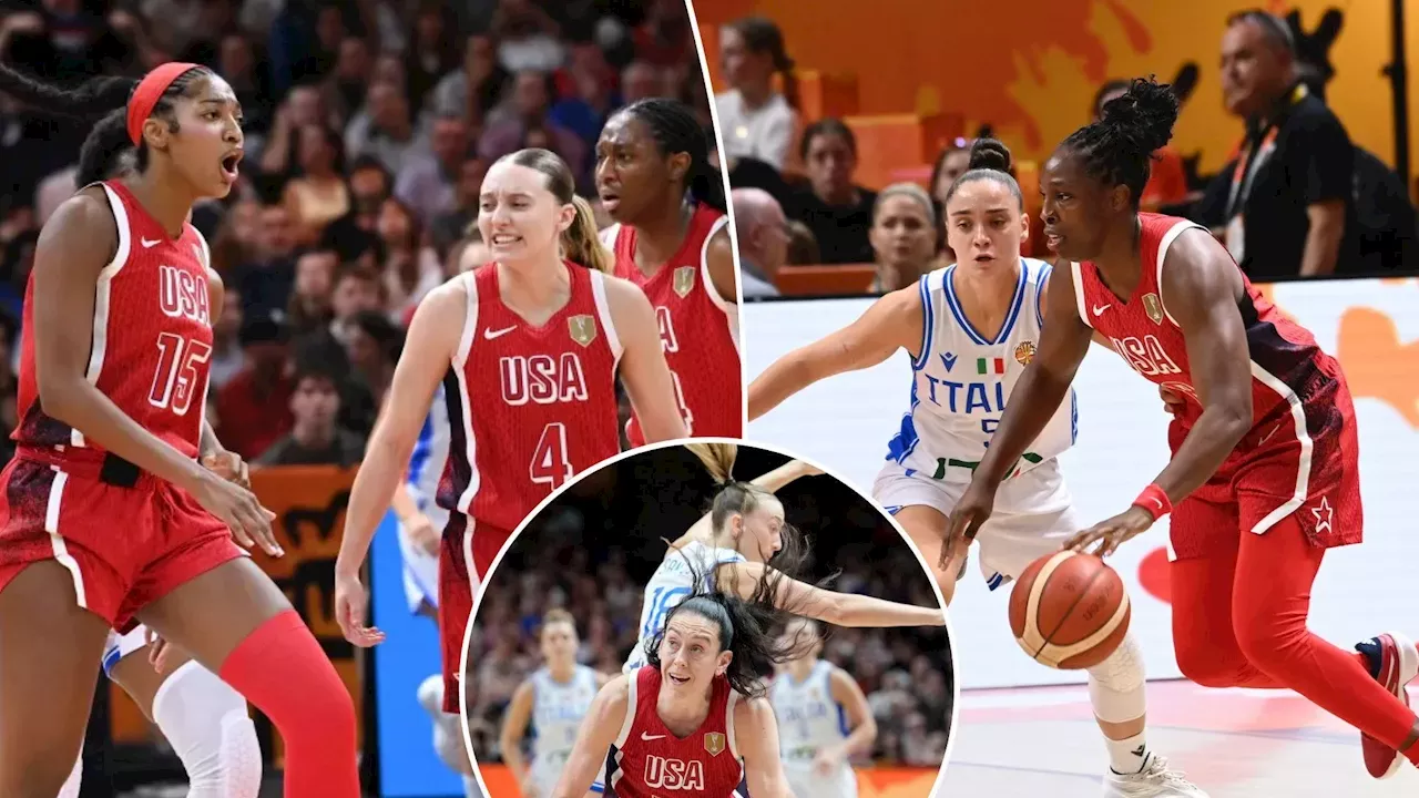 US Women's Basketball Survives Italy Scare in Berlin