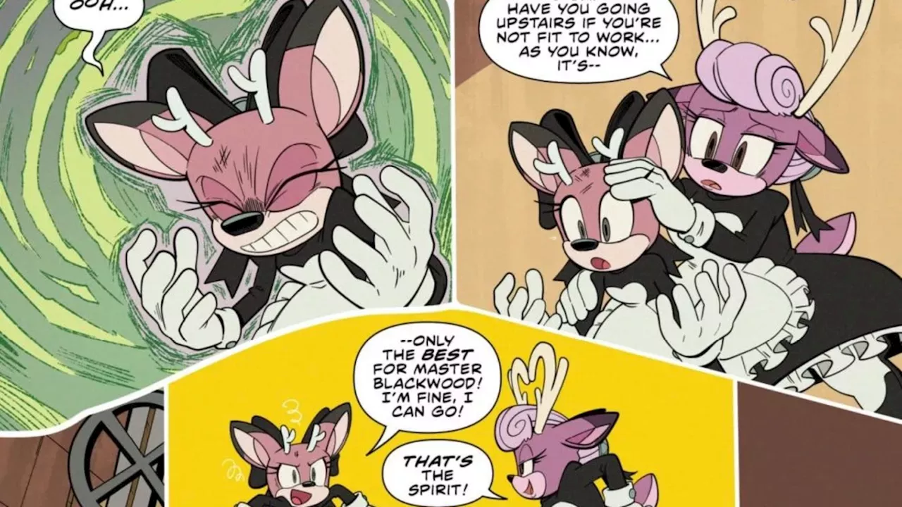 Gothic Shadows at the Elden Estate: Sonic the Hedgehog #89 Sets a Dark Tone