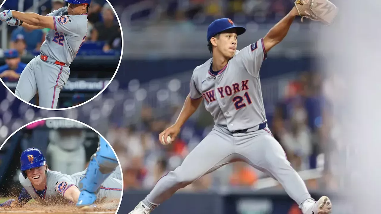 Jonah Tong’s Resilience Powers Mets to 9-4 Victory Over Marlins