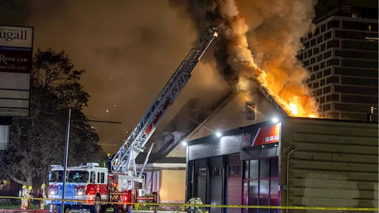 Suspicious Monday Morning Blaze Hits Oshawa Funeral Home