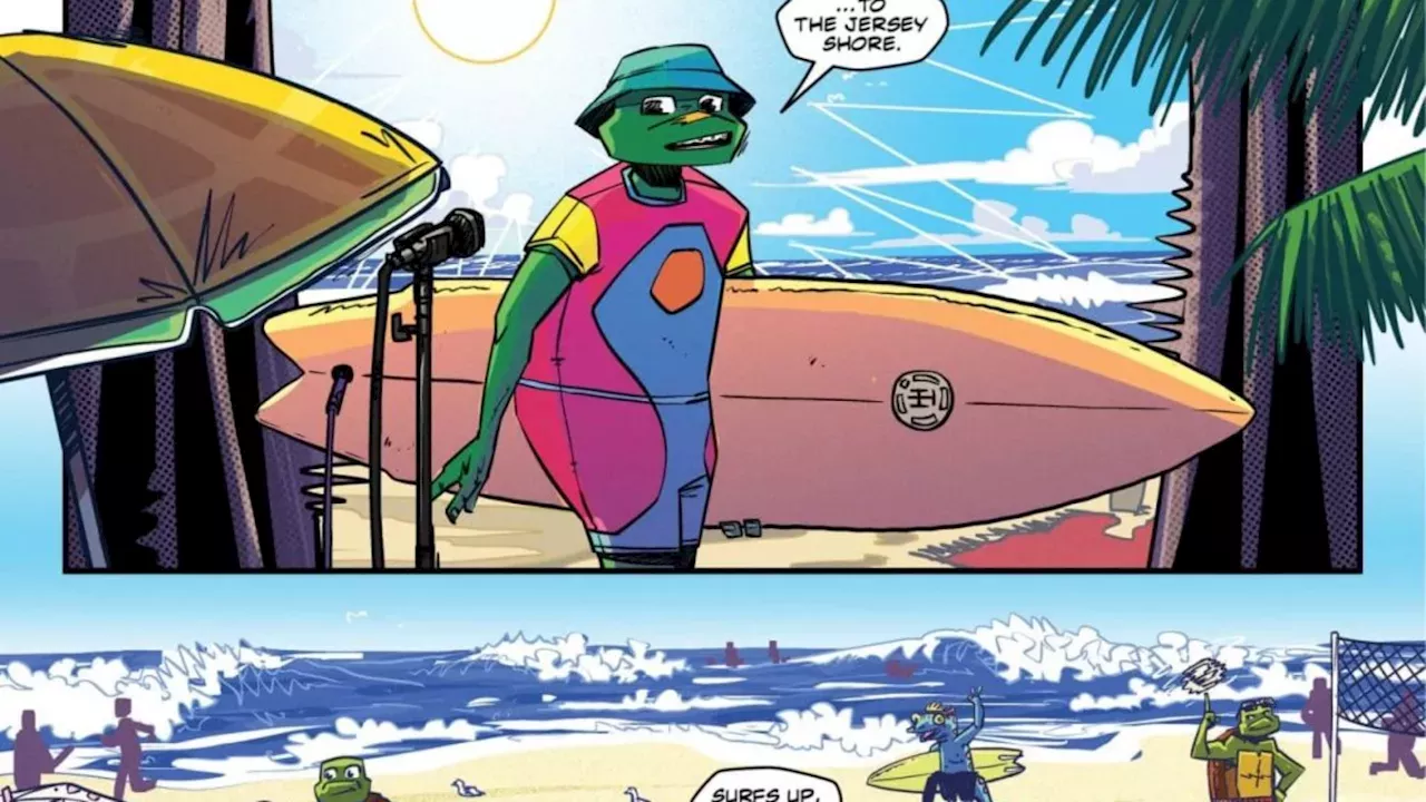 Beyond the Sewers: IDW’s New TMNT Series Swaps NYC for Jersey Shore Chaos