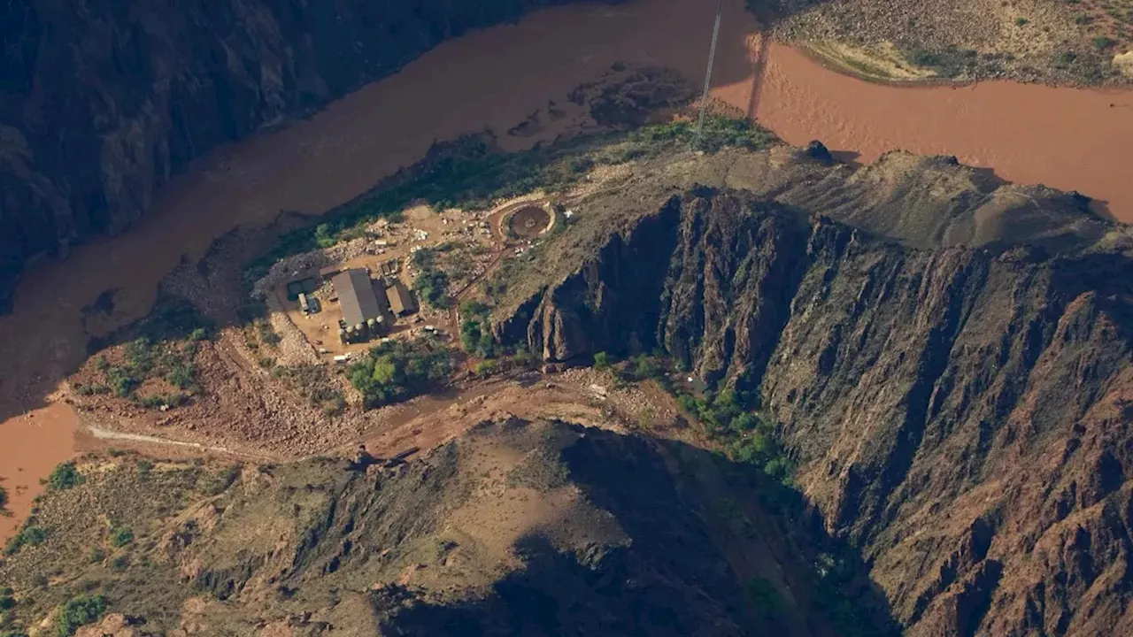 Grand Canyon's Water Pipeline Refurbishes After Flash Flood in Record Time