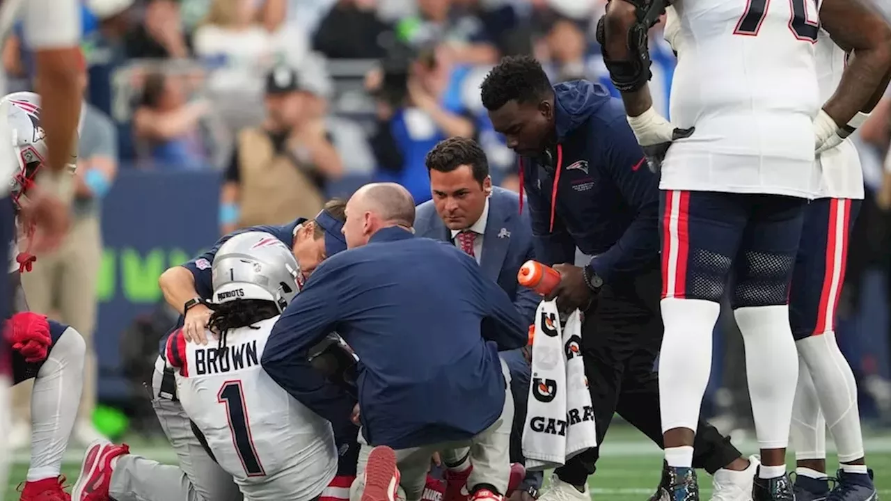 A.J. Brown's Debut Disaster: Ankle Injury Clouds Patriots' New-Look Offense