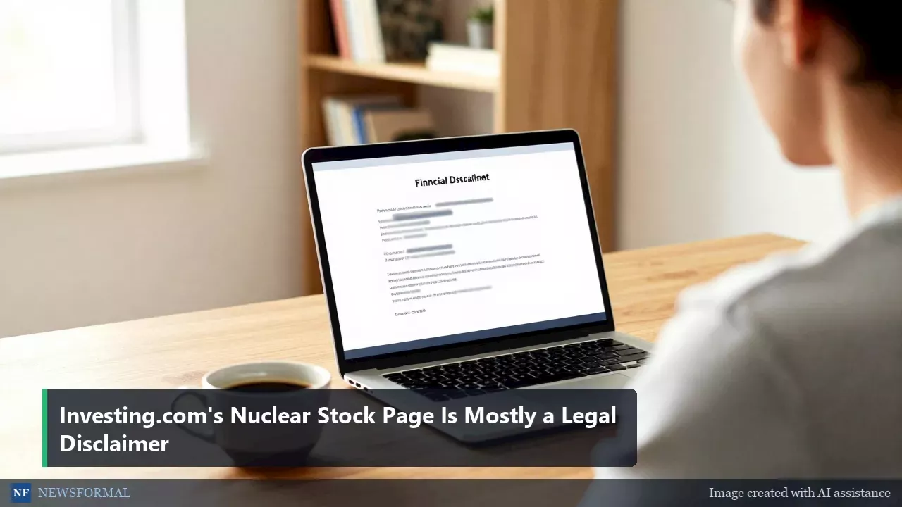 The Empty Directory: Why Investing.com’s Nuclear Page Lacks Ticker Data