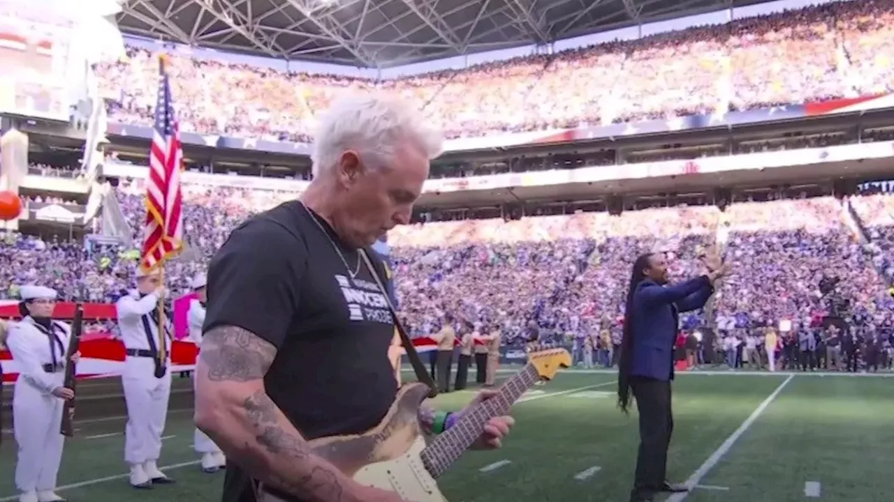 Seattle Grunge Meets NFL Action: McCready’s Anthem and Soundgarden Tribute