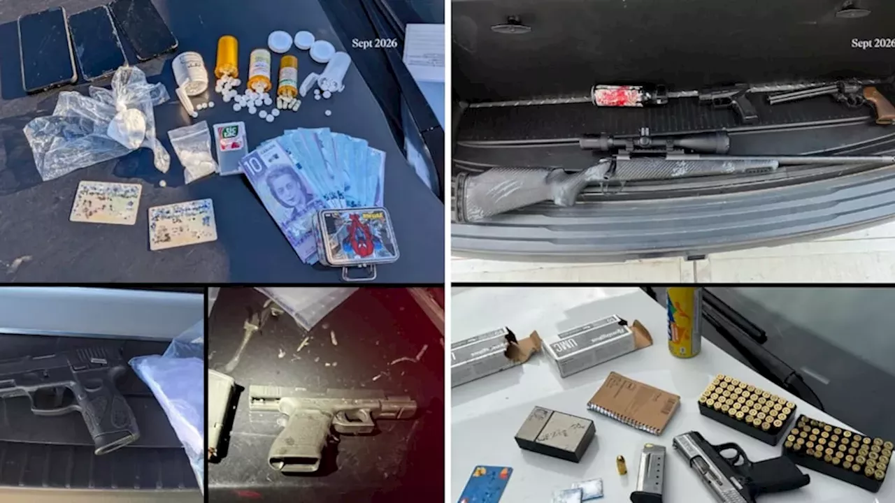 Calgary Police Raid: Firearms and Drugs Seized in Northwest Residential Bust
