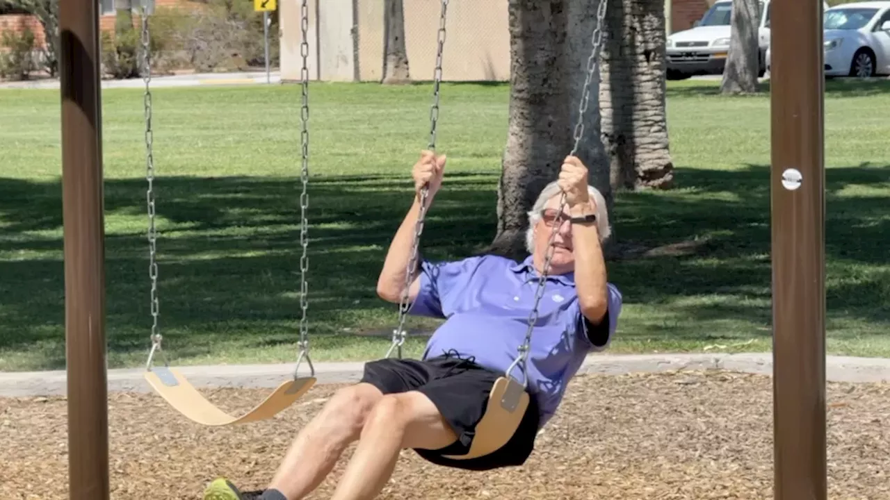 How a $4,005 Neighborhood Drive Brought 'Big Kid' Swings to Himmel Park