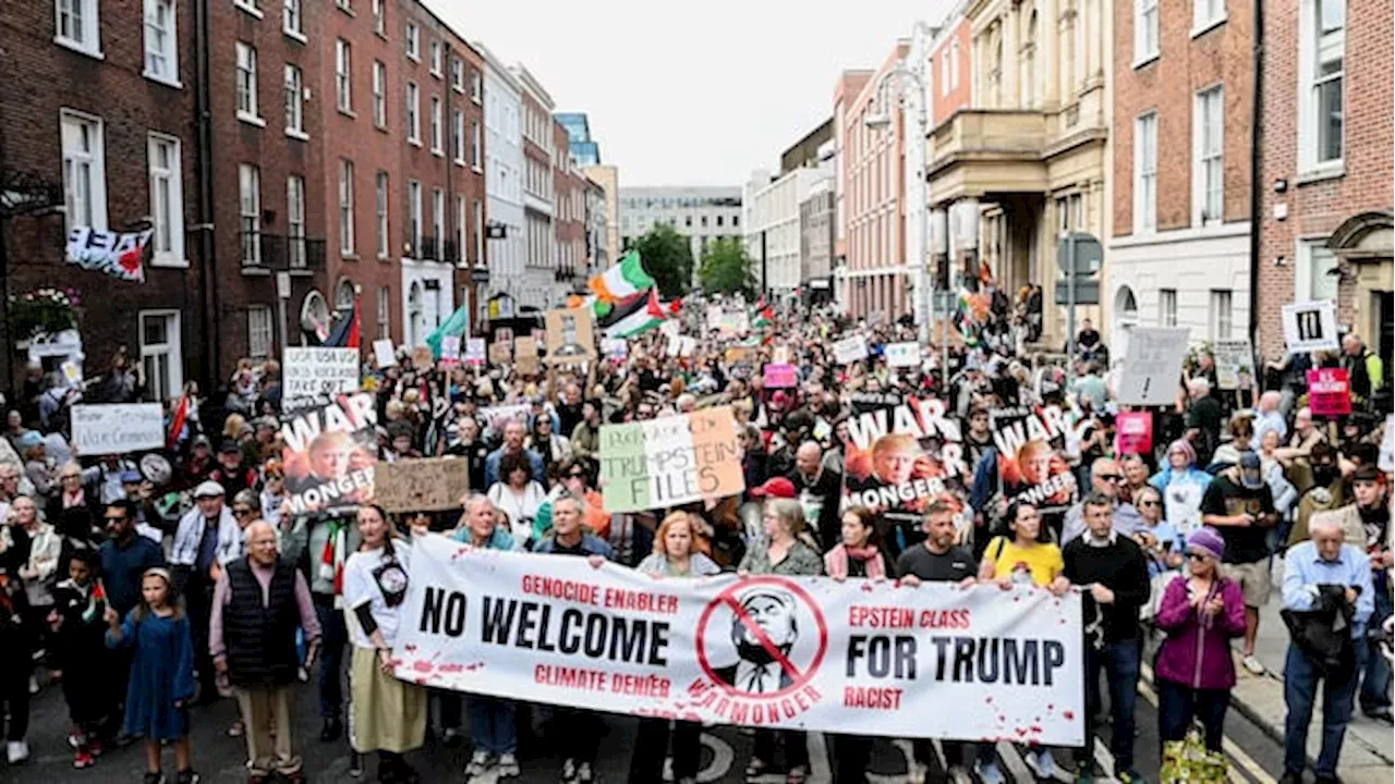 Trump's Irish Unity Comments Spark Unionist Fury and Dublin Protests