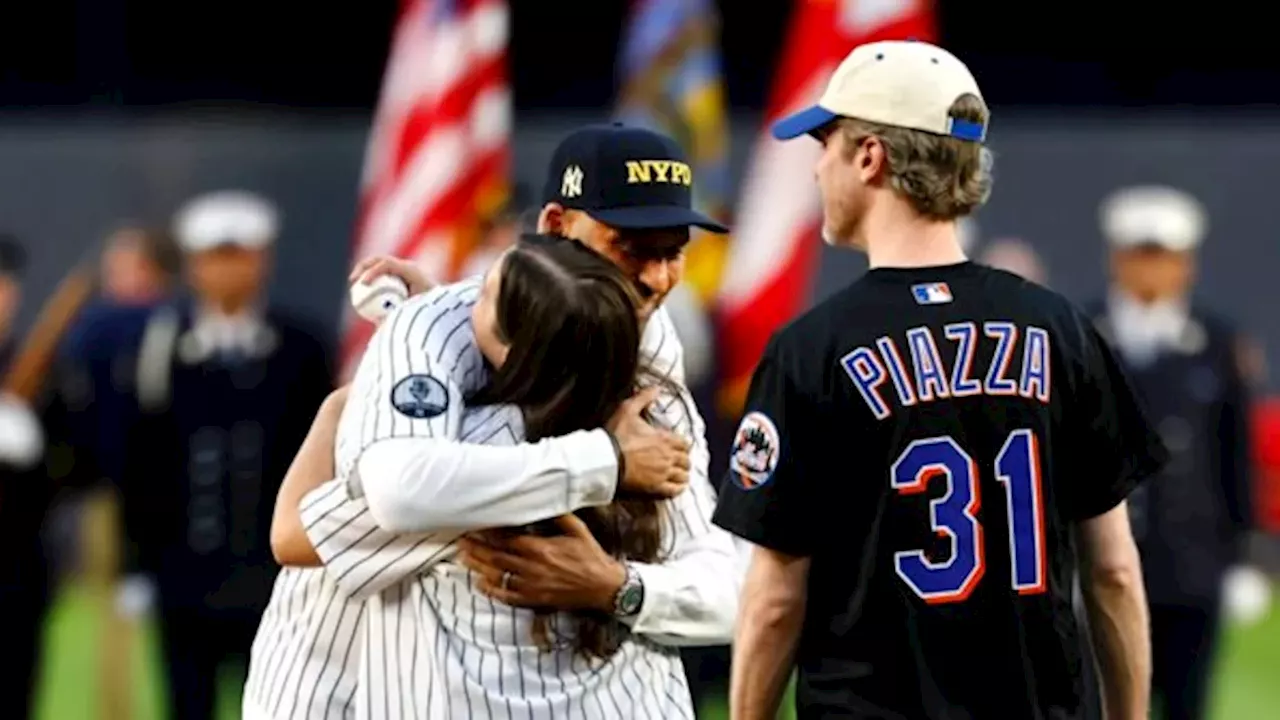 Yankees mark 9/11 anniversary with ceremonial pitch by daughter of pilot lost on Flight 175