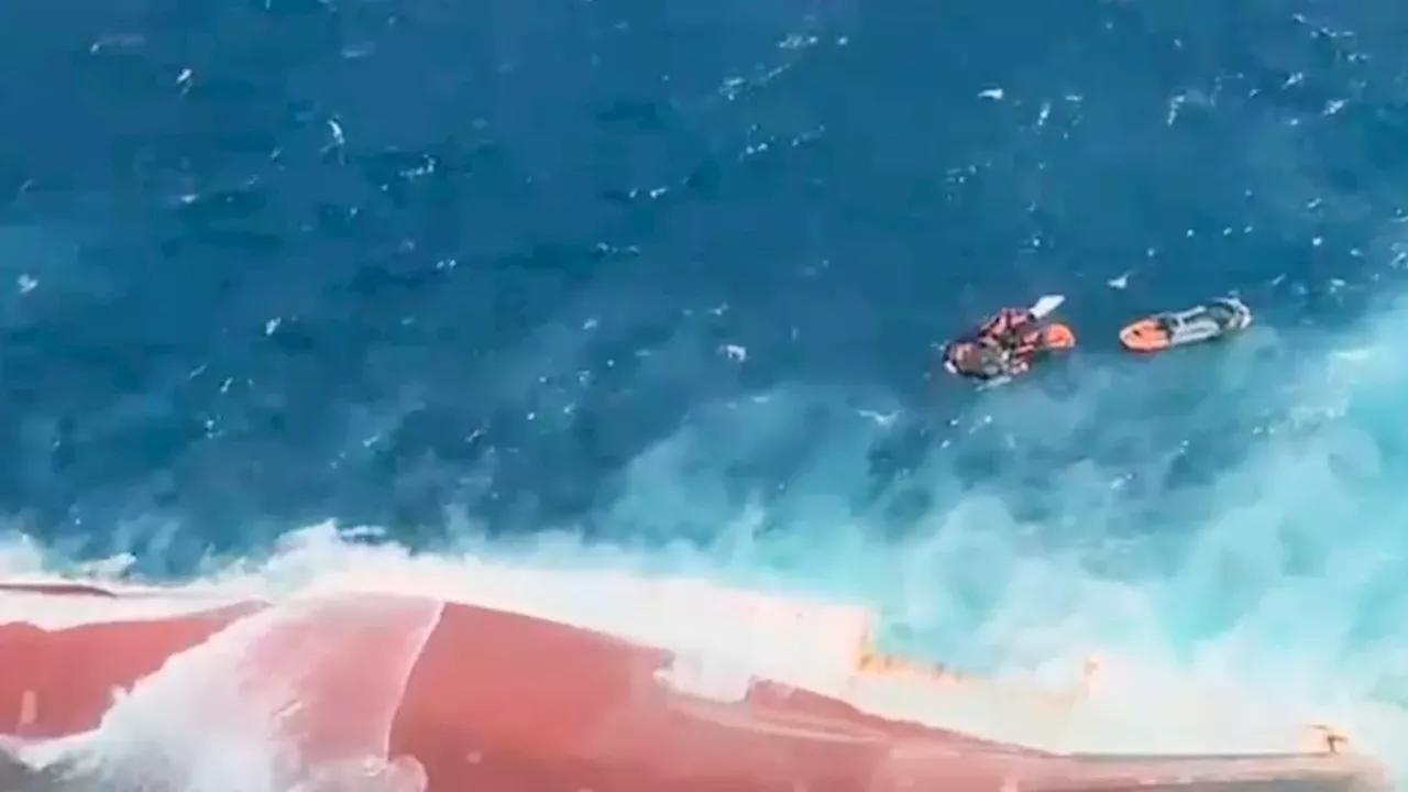 Java Sea Tragedy: The Search for 129 Missing After Virgo Transport 8 Capsizes