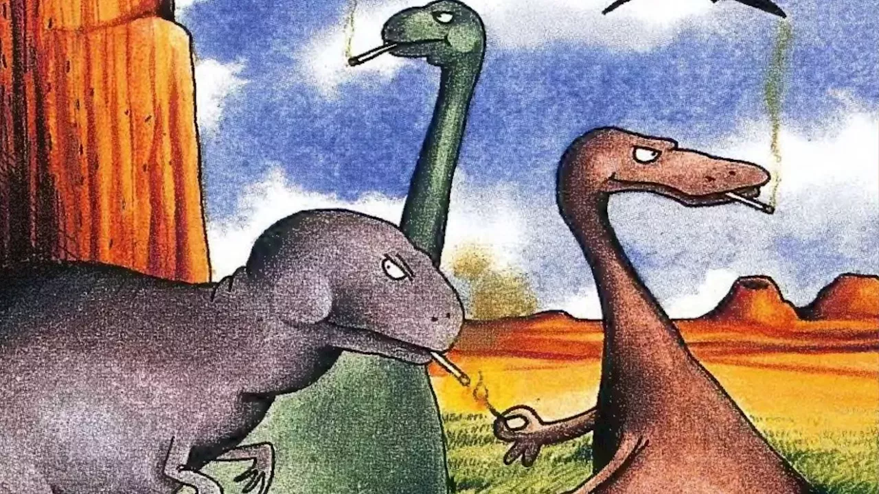 The Prehistoric Punchline: How Gary Larson Used Dinosaurs to Mock Humanity