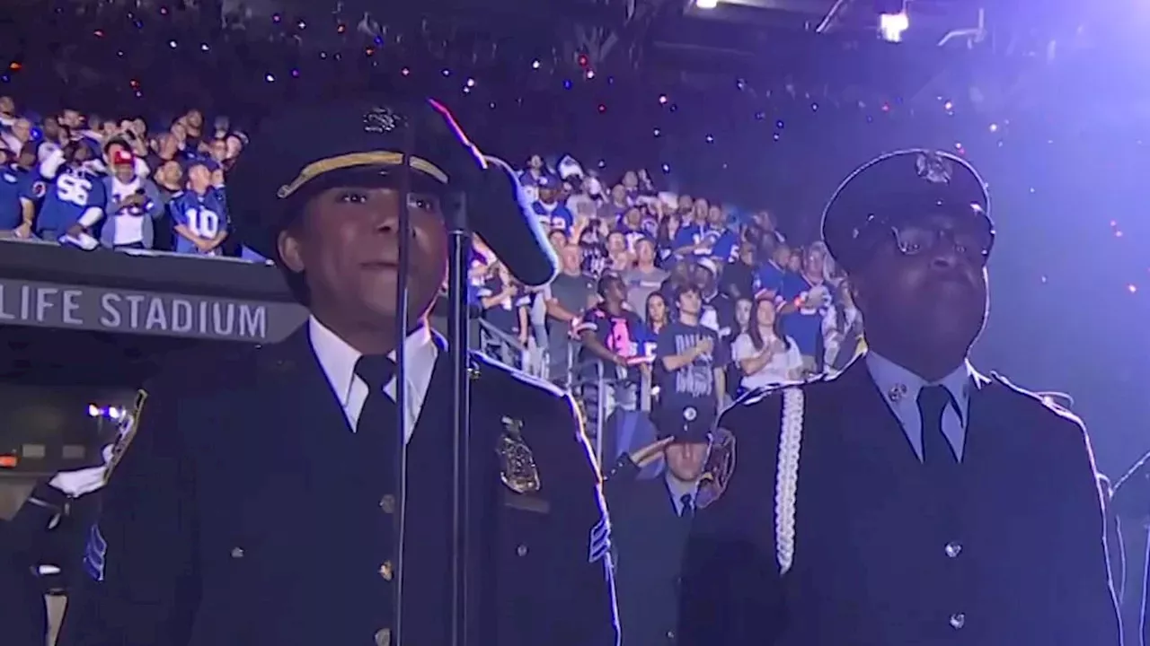 Giants Honor 9/11 Anniversary With Powerful Anthem in Season Opener