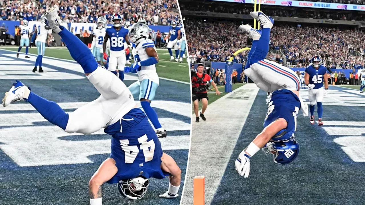 Skattebo's High-Stakes Return: A Backflip and a Touchdown for the Giants