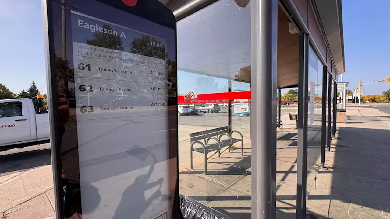 OC Transpo park and ride lots remain under-capacity as public servants return to work