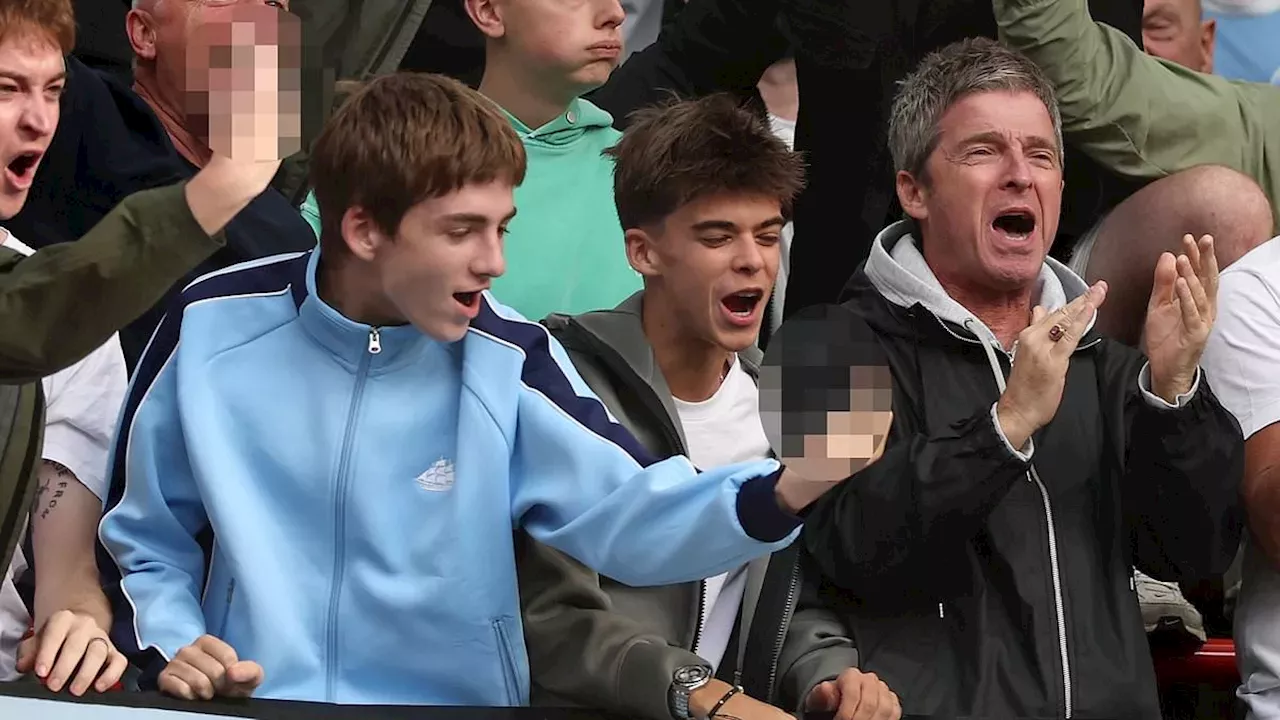 Rock and Rivalry: Noel Gallagher Cheers Son's Middle Finger to Man United