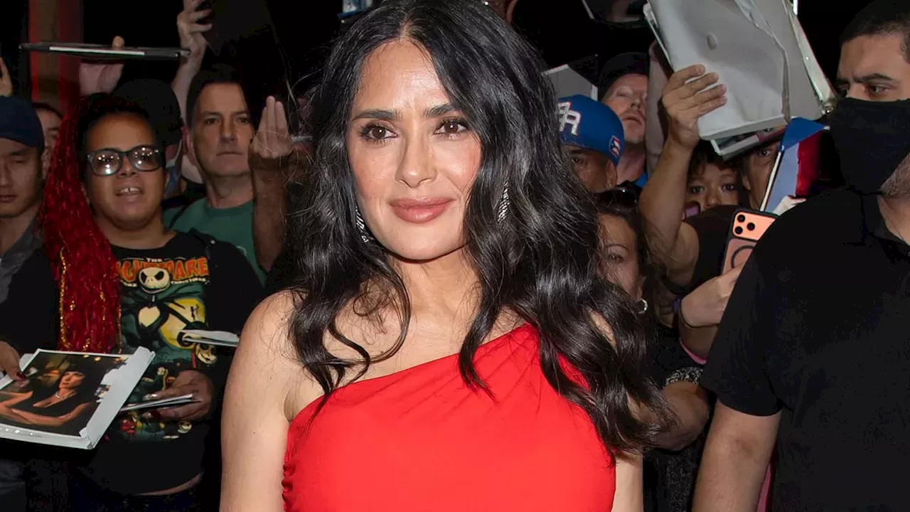 Salma Hayek’s Scarlet Milestone: Redefining Hollywood Glamour at 60