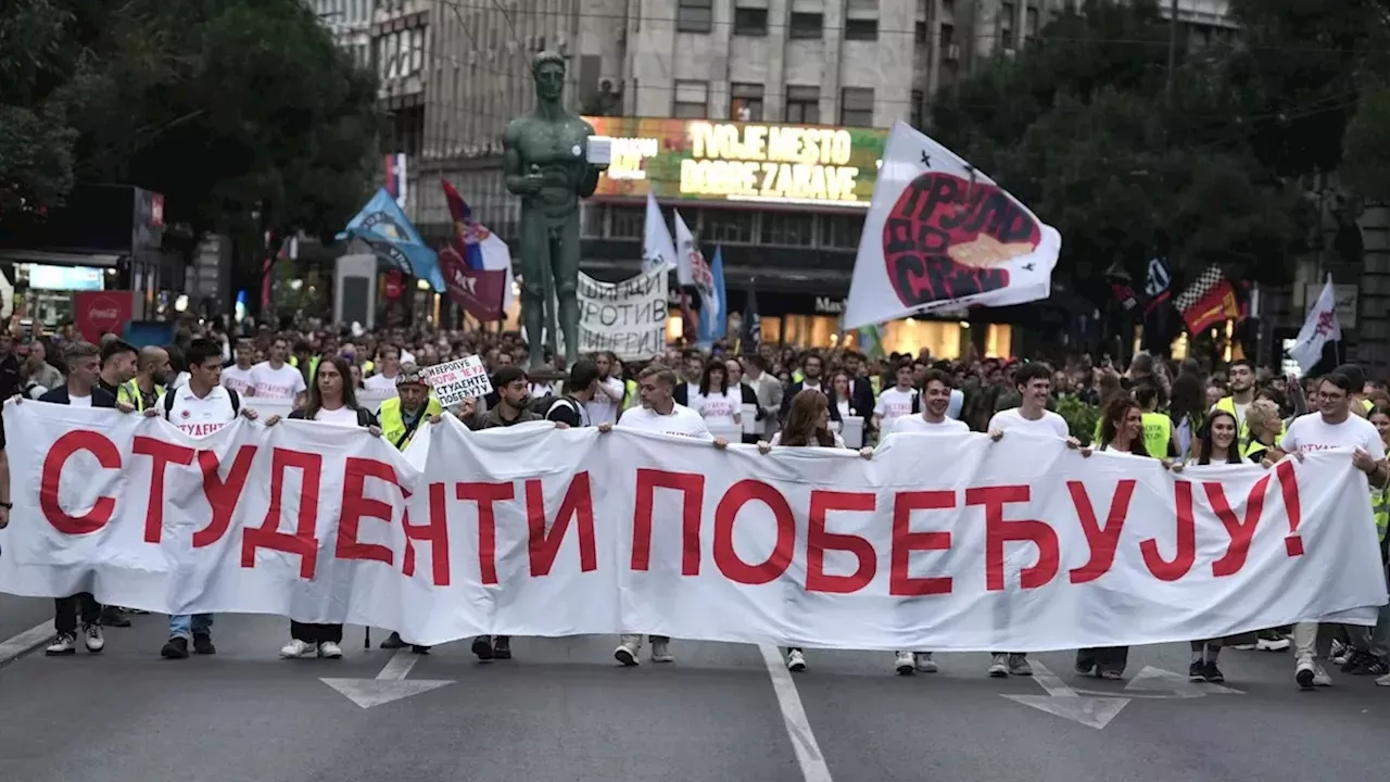Serbian Students Join Early Parliamentary Race In Bold Move