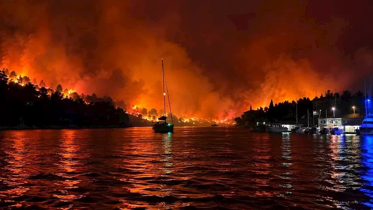 Locked Doors and Abandoned Guests: The Wildfire Chaos at Brac's Gava Waterman Resort