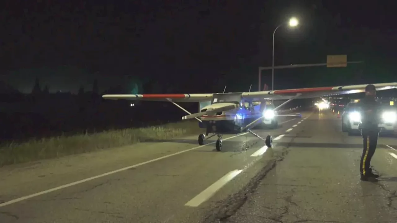 Cessna 172 Makes Emergency Landing on Highway 21 in Strathcona County