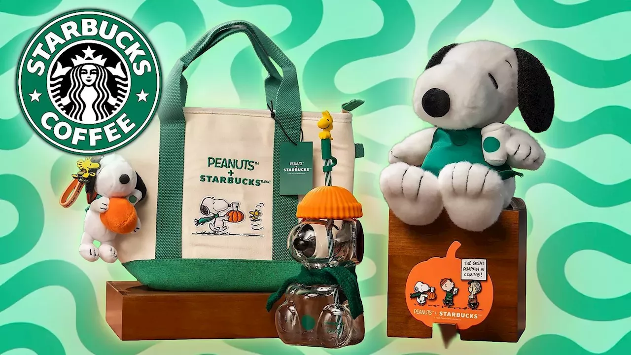 Starbucks Leverages Peanuts Nostalgia for Massive Fall Collection