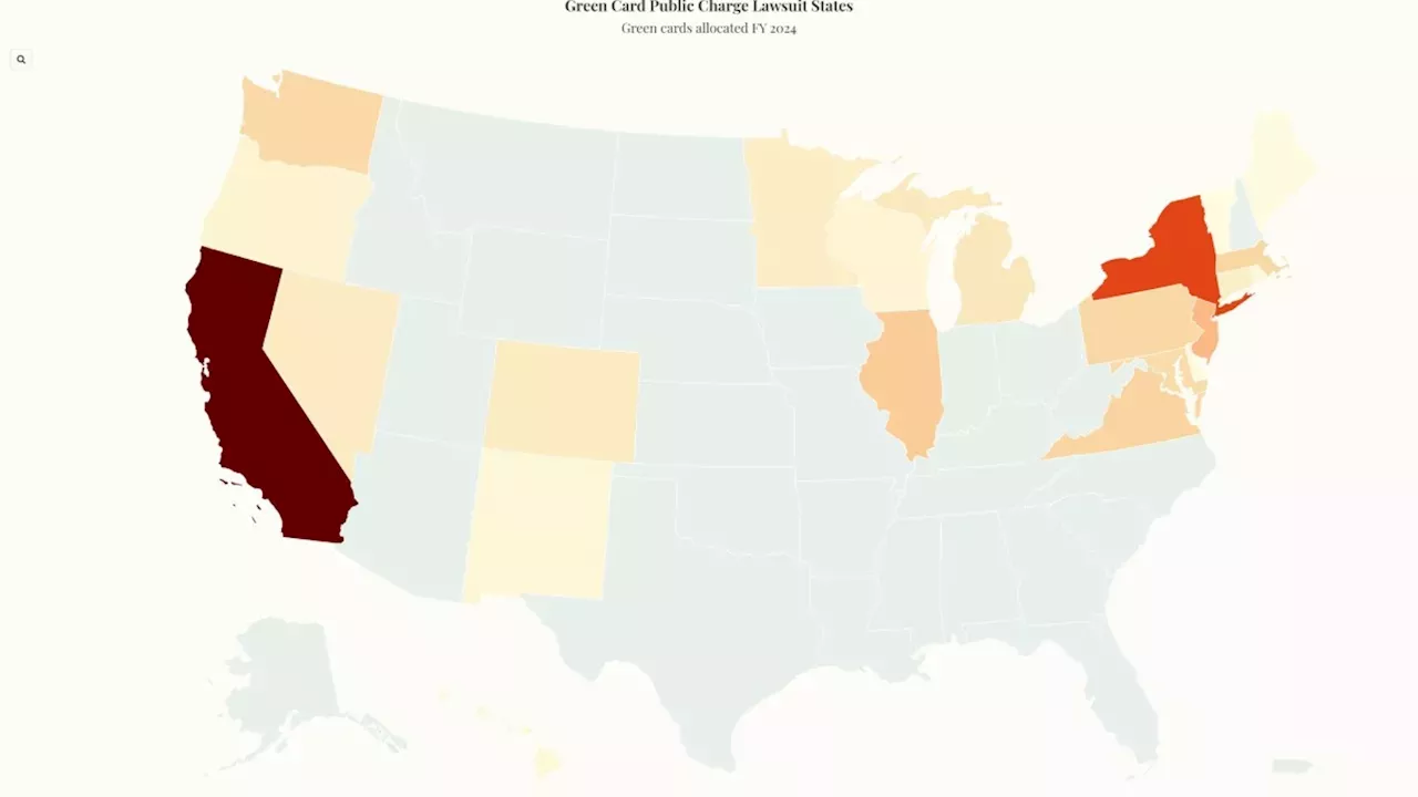 Green Card Battle: 22 States Sue Over Trump's 'Public Charge' Expansion